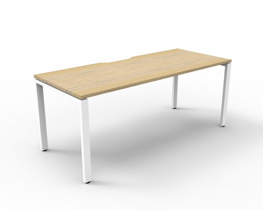 White Frame - Natural Oak Top 